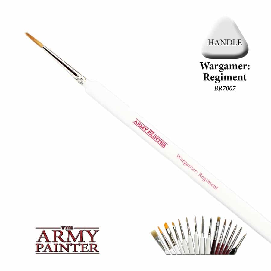 AP- REGIMENT WARGAMER PAINT BRUSH image 0